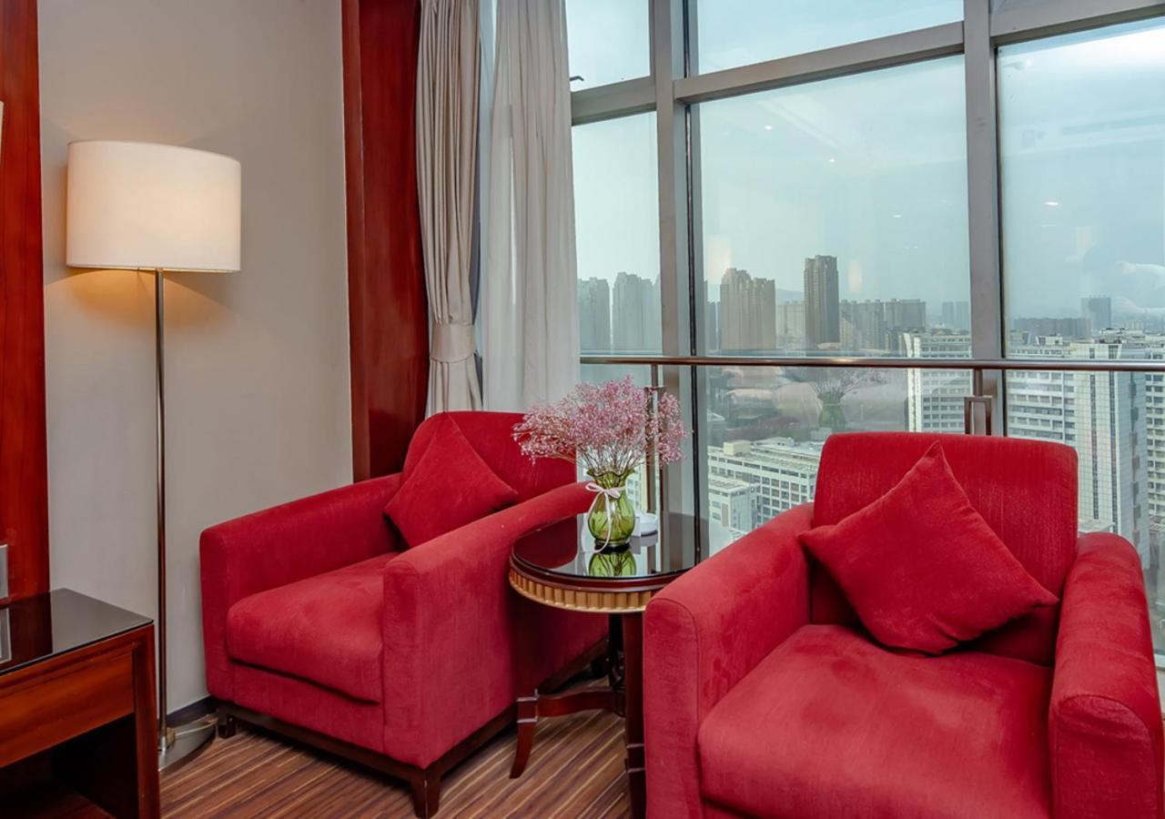Hongrui Jinling Grand Hotel Hefei Exterior foto